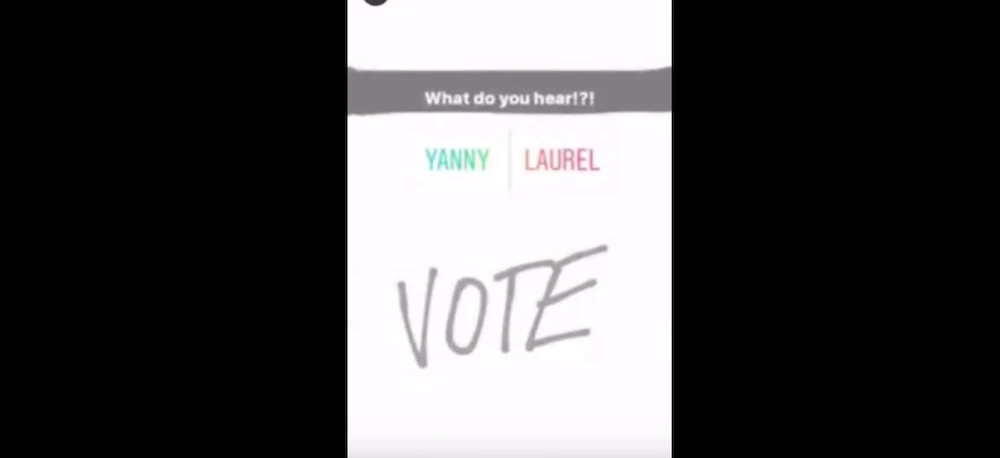 What can you hear? “Yanny” or “laurel”? (Photo courtesy: screenshot)