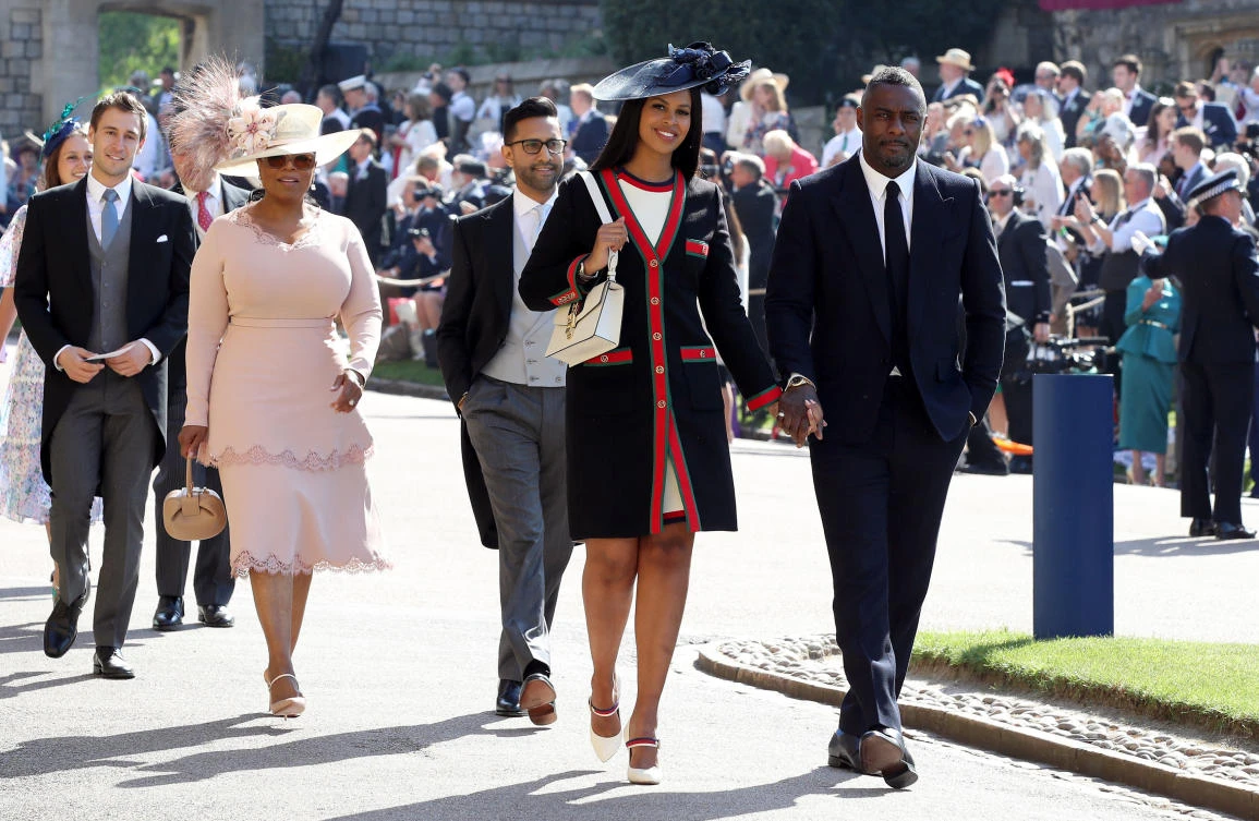 Celebrities arrive at Britain’s royal wedding