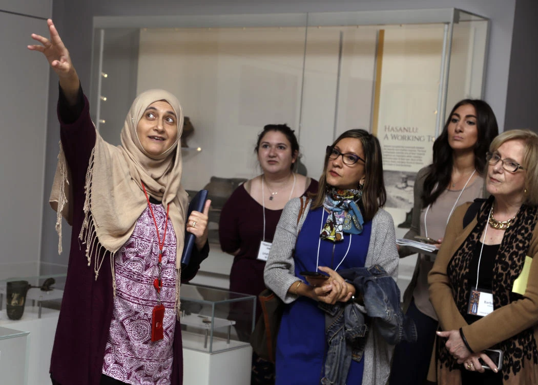 Iraqi, Syrian guides bring views to Philadelphia museum