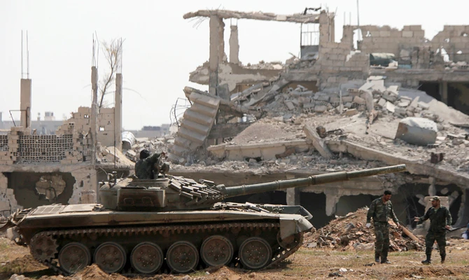 Despite deal, Syrian forces fighting to finish rebels
