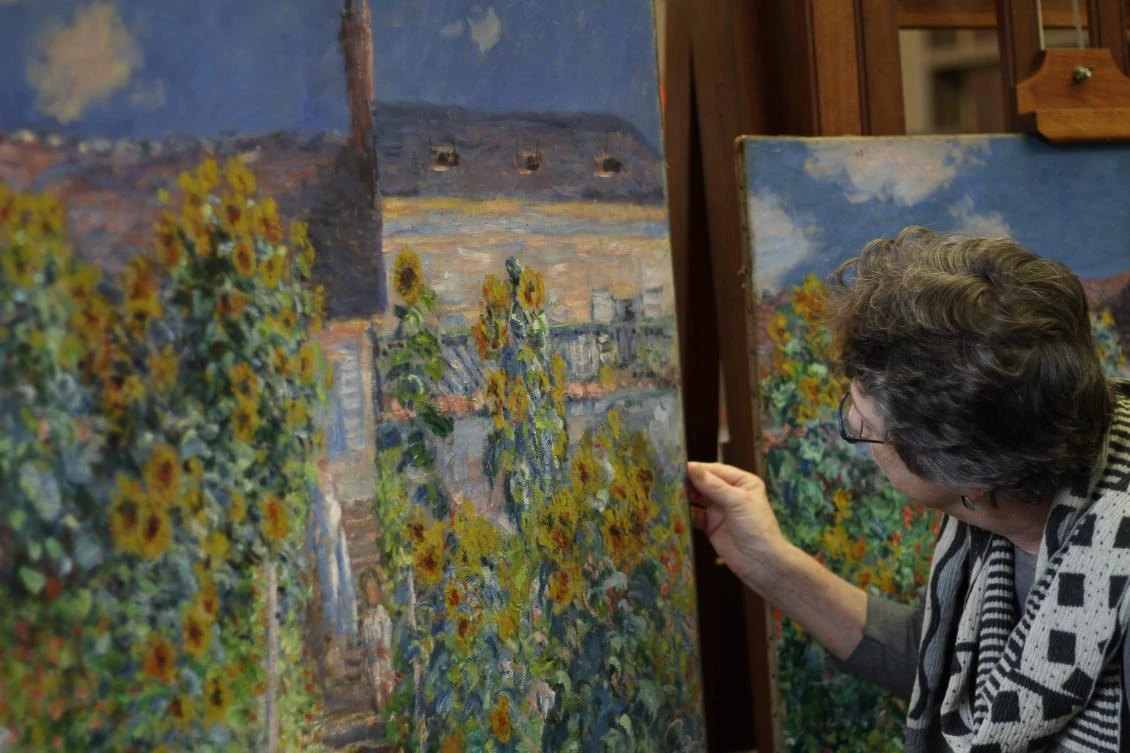 Monet sister Vetheuil paintings reunited in the US for first time