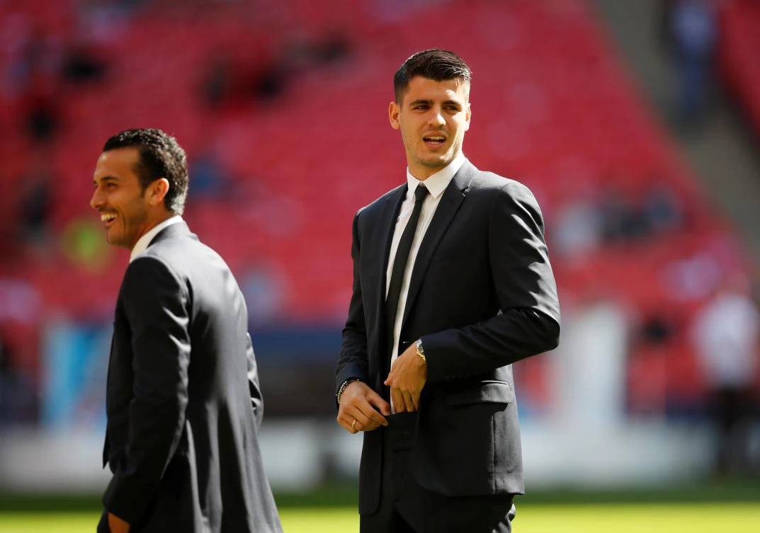 Chelsea's Alvaro Morata. (Reuters)