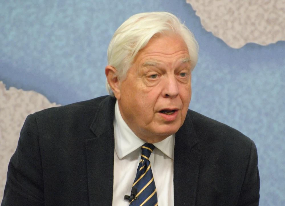 Veteran British journalist John Simpson. (Photo: Chatham House, London/Flickr)