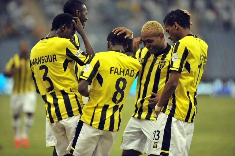 Al-Ittihad were the club with the highest debt of 309 million riyals ($82 million). (AFP)