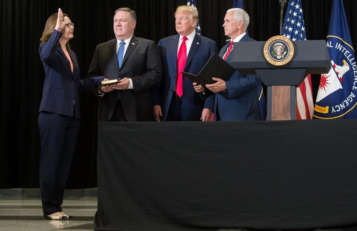 First female CIA director Gina Haspel is sworn in