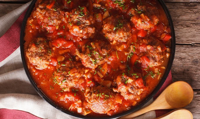 Family favorites: Toto’s  famous spaghetti and meatballs soup
