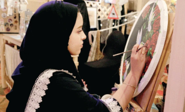 Ayam Zaman is an annual event that creates the old Ramadan atmosphere through the design of the place and the food and art exhibition. AN photo by Iqbal Hossain