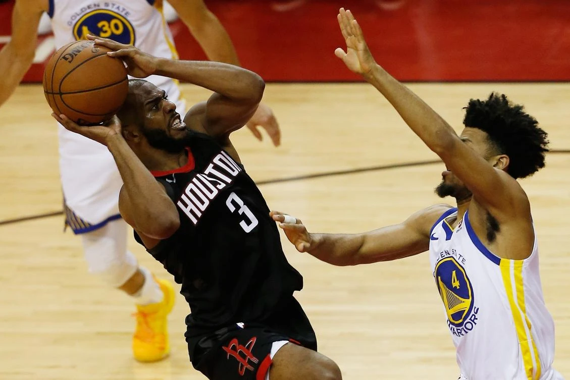 Rockets outlast Warriors 98-94, edge closer to NBA Finals