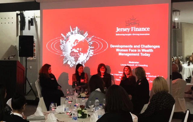 More than 50 women attended the event, hosted by global finance group Jersey Finance.