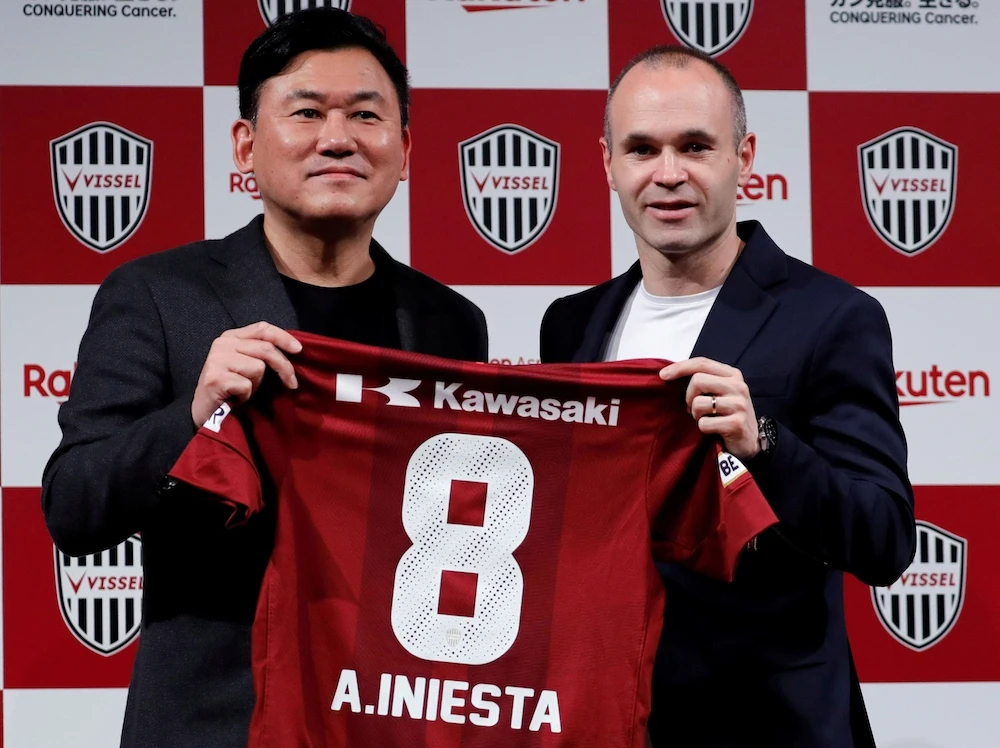 Andres Iniesta nets reported $30m salary in Japan and vows to conquer Asia