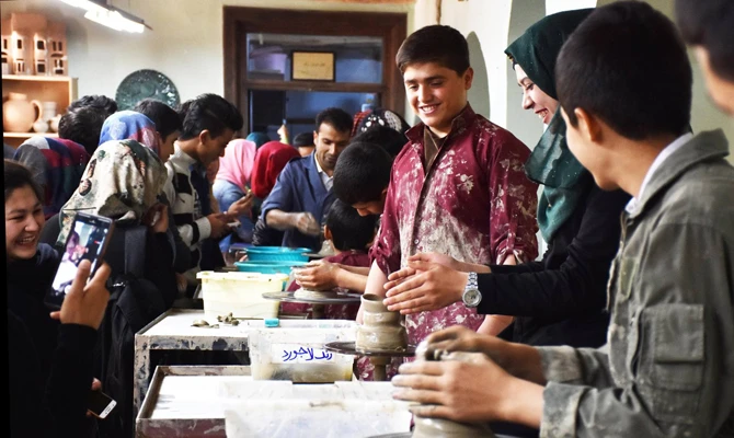 Bari is a flagship program of the Saudi Commission for Tourism and National Heritage (SCTH), promoting handicrafts in the Kingdom by supporting local artisans. (SPA)