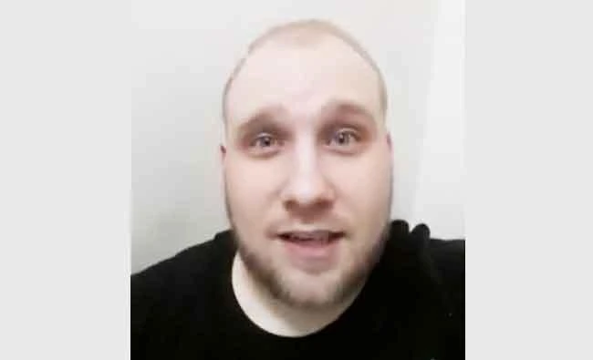 Joshua Holt, a U.S. citizen and Mormon missionary, is pictured in this still image taken from a selfie video which he posted on Facebook during a riot at the Helicoide detention center in Caracas, Venezuela, obtained by Reuters May 16, 2018. (REUTERS)
