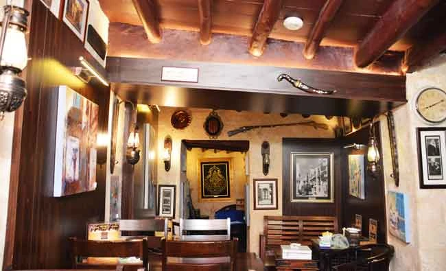 Cafe Magad is home to precious and rare historical antiques where tourists feel a strong sense of connection with historic Jeddah. (AN photos by Huda Bashatah)