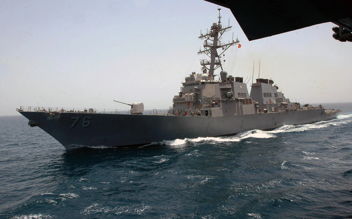The US Navy’s Higgins, above, and another American warship entered China’s territorial waters without permission and were met by the Chinese navy, the Chinese foreign ministry said. (Courtesy US Navy)