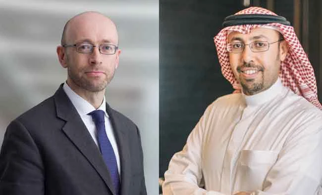 Yaser Saleh bin Mahfouz and Simon Palethorpe.