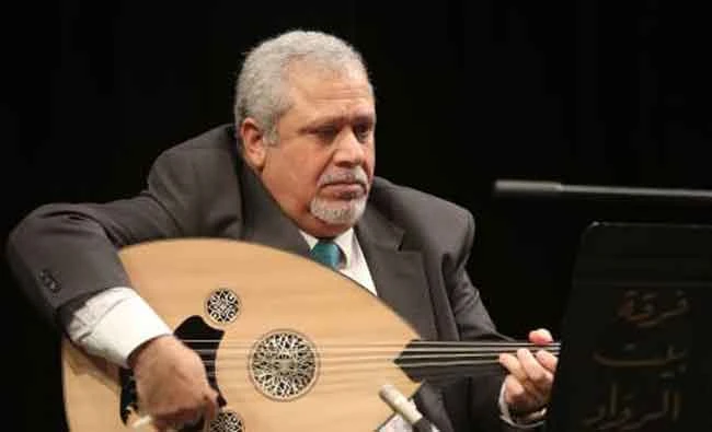 Sakher Hattar performs. AFP