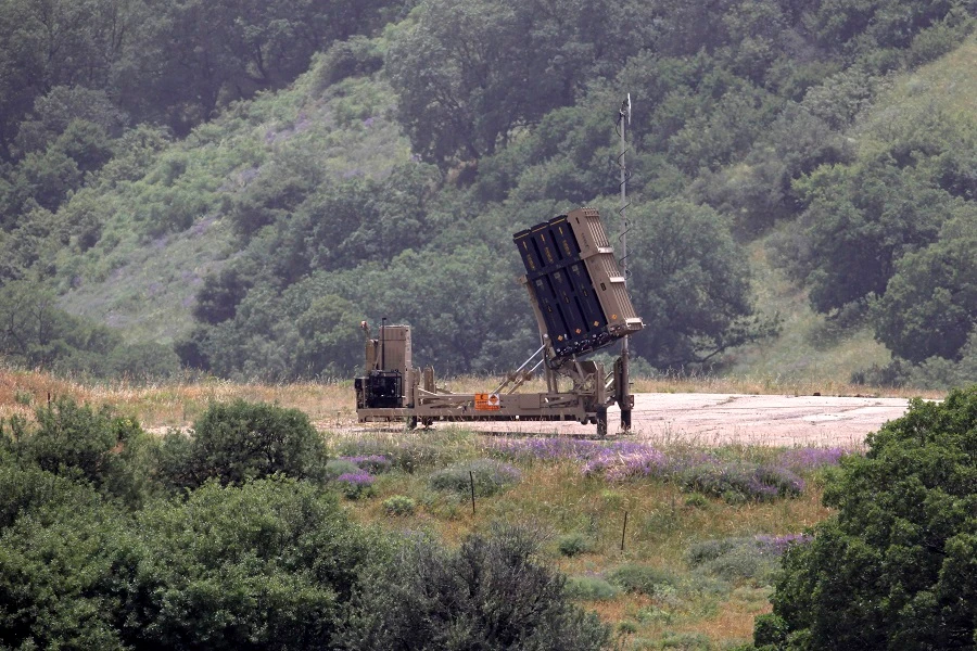 An Israeli Iron Dome defense system, designed to intercept and destroy incoming short-range rockets and artillery shells. (AFP)