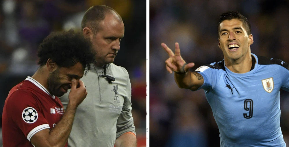 Mohamed Salah has won the backing and thoughts of rival Luis Suarez in his battle to be fit for Egypt's World Cup opener against Uruguay.