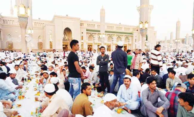 The people of Madinah are very passionate about serving their fellow Muslims. SPA
