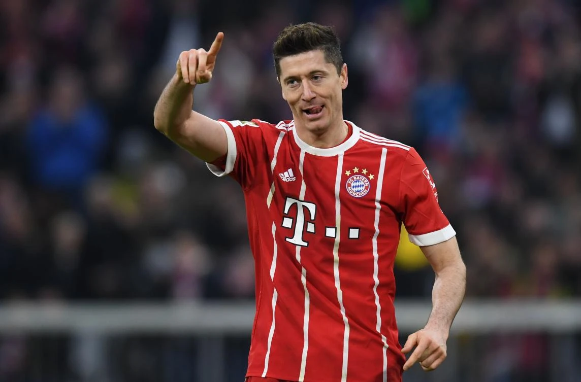Robert Lewandowski wants to leave Bayern this summer to seek "a new challenge," according to his agent. (AFP)