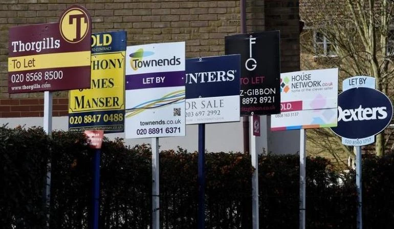 House prices are rising much more slowly than before the 2016 referendum decision to take Britain out of the EU, which hit consumer confidence and spending. (Reuters)