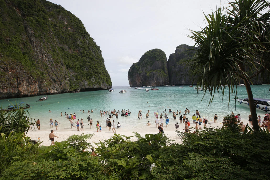Thai beach made famous by Leonardo DiCaprio movie closes to tourism