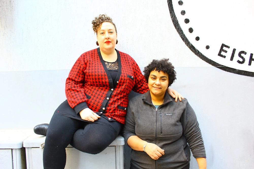 Eish + Malh owners Dina Abouelsoud and Nadia Dropkin. (Courtesey of Mantiqti)