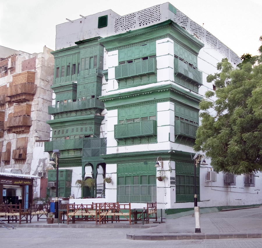 The area is famed for its distinctive architecture. (AN photo by Ziyad Alarfaj)