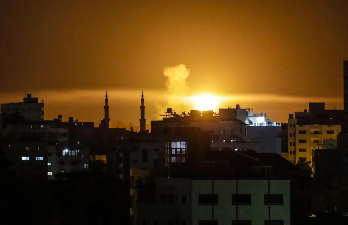 Israeli fighter jets targeted various sites in Gaza (AFP)