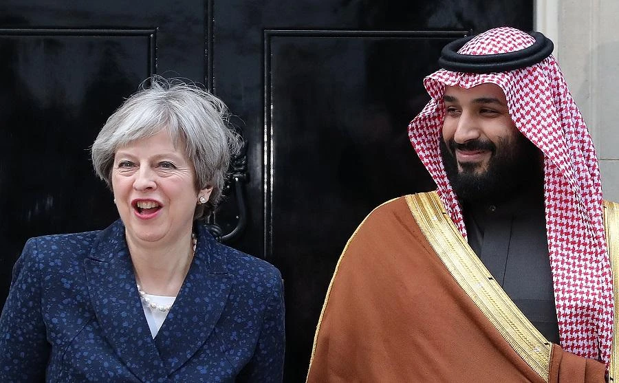 Saudi crown prince, UK PM note importance of oil market stability