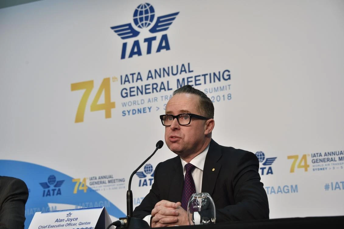 Qantas chief Alan Joyce has defended the decision to comply with Beijing’s demands, stressing that ‘it’s not airlines that define what countries are, it’s governments.’ (AFP)