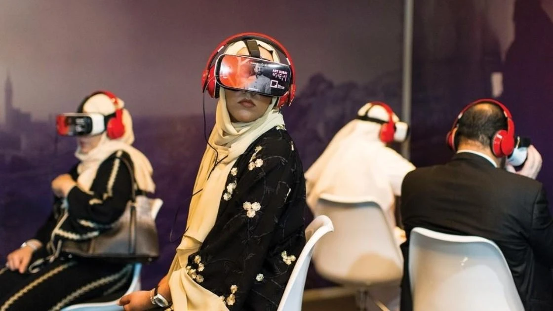 Following a successful preview tour at Cannes, Art Dubai, Tribeca Film Festival and others, Reframe Saudi will be shown in its entirety for the first time at the World VR Forum (WVRF). (Supplied: Reframe Saudi)