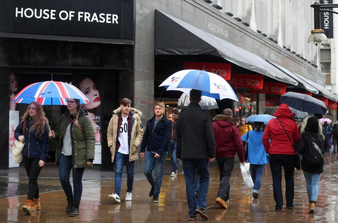 The group has become the latest high-profile casualty on the British high street, which is struggling to compete with online titans like Amazon at a time of weak household spending. (Reuters)