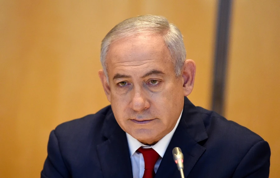 Israeli Prime Minister Benjamin Netanyahu warned that Syria was not immune from retaliation (AFP/File)