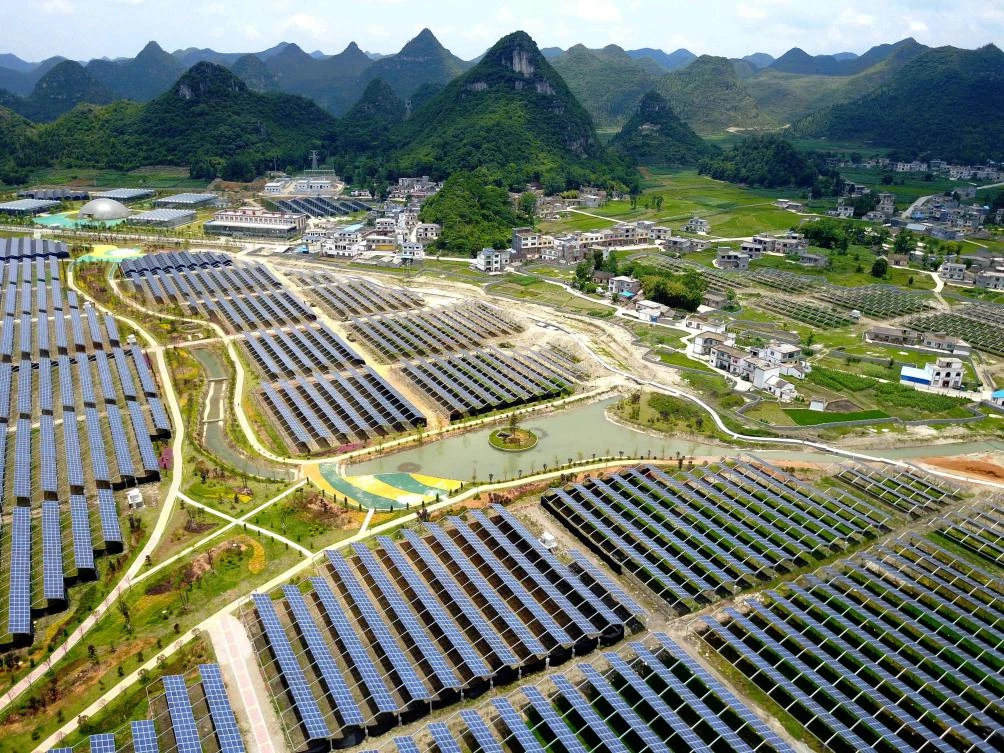 China said it would not build any more solar power stations in 2018 and cut its feed-in tariff subsidy. (AFP)