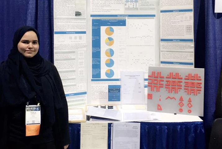 14-year-old Saudi student invents writing system for visually impaired