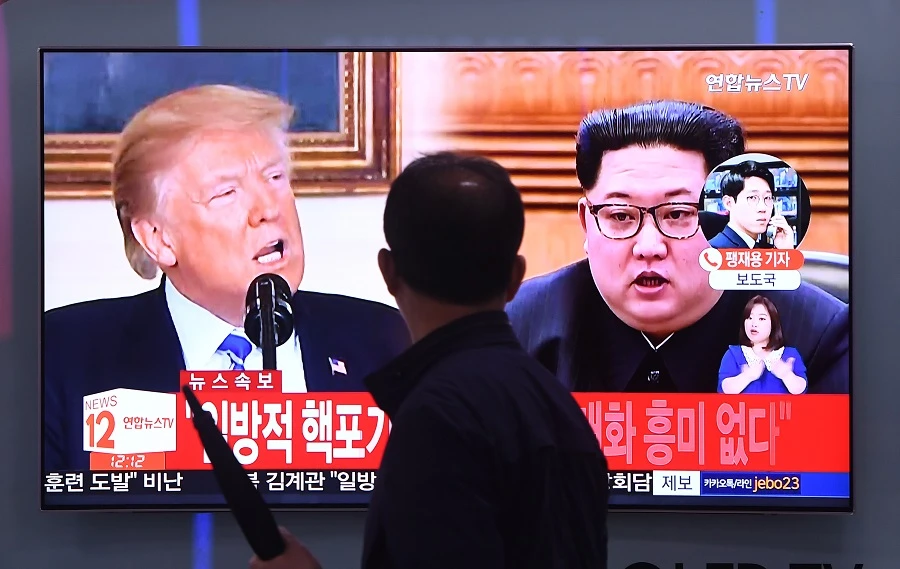 Isolated Kim takes big gamble leaving home for Trump summit