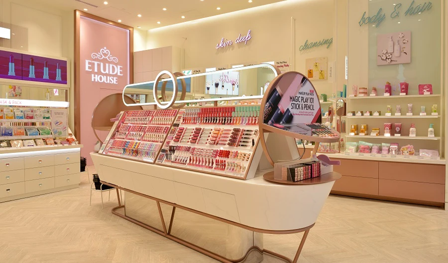 The store opened at the Granada Center in Riyadh.