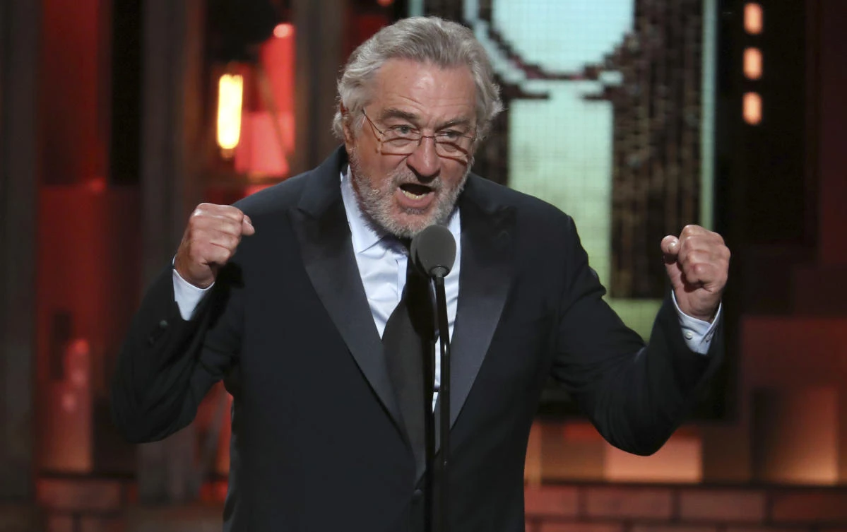 Robert De Niro uses F-bomb against Trump on live Tony Awards broadcast