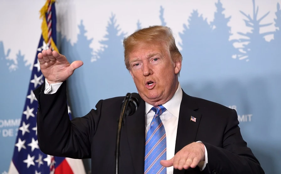 In an unprecedented move, President Donald Trump backed out of a joint G7 statement with traditional allies, whom he accused of ‘robbing’ the US through unfair trade practices. (AFP)
