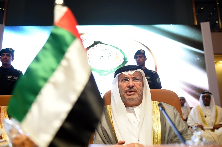 Anwar Gargash, the UAE Minister of State for Foreign Affairs, said that his country is deeply concerned by reports coming out of Hodeidah. (File Photo: Fayez Nureldine/AFP)