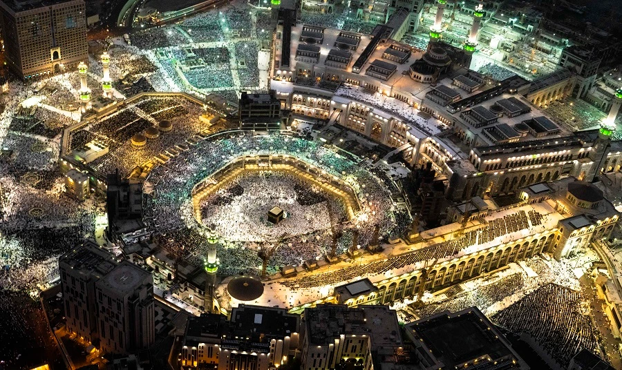 How Saudi Arabia’s fleet of aircraft provide round the clock security to millions at the Grand Mosque in Makkah