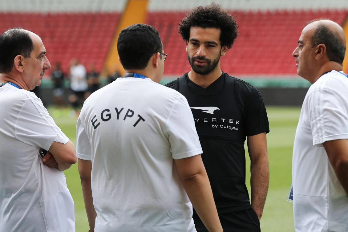 Egypt's forward Mohamed Salah is fancied to cap off a remarkable season by winning the Golden Boot. (AFP)