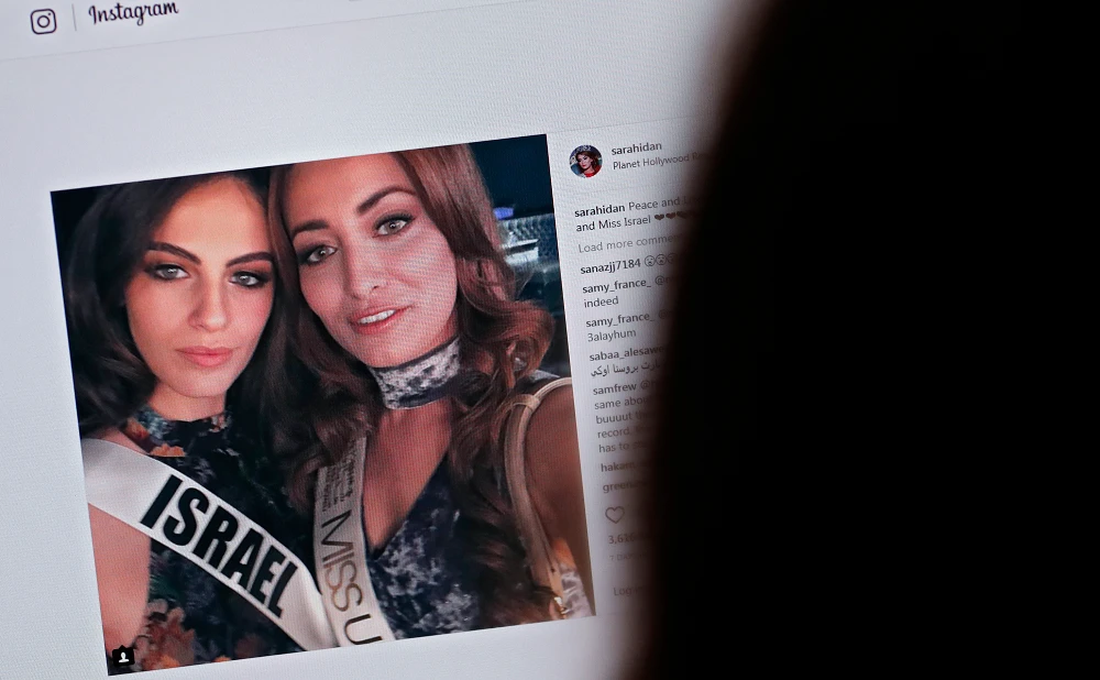 Miss Iraq stirs up controversy after posting a video with Miss Israel