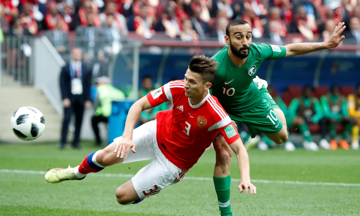 As it happened: Russia 5 Saudi Arabia 0