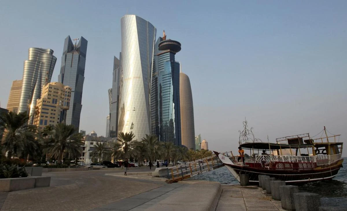 Doha Corniche: A proposed merger of three Qatari banks has failed to materialize. (Reuters)