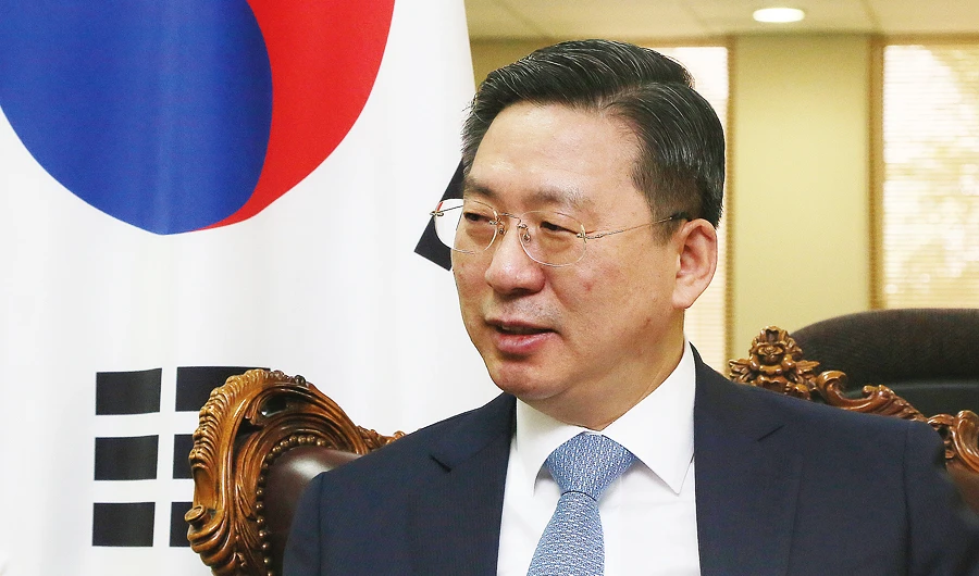 New South Korean Ambassador to Saudi Arabia JO Byung Wook. (AN photo by Yazied Alsamrany)