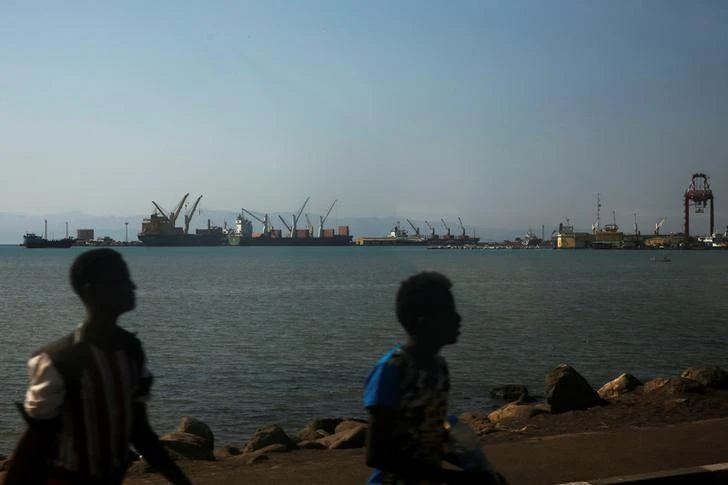A general view of the Port of Djibouti is seen in Ambouli, Djibouti April 23, 2017. (Reuters)