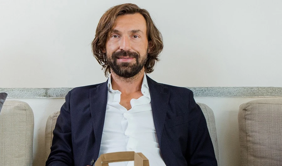 Italian maestro and 2006 FIFA World Cup winner Andrea Pirlo.