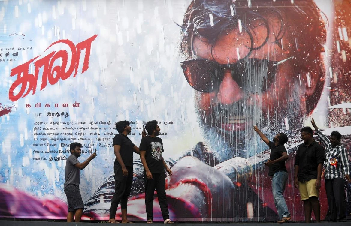 ‘Kaala,’ first Indian film in Saudi cinemas, gimmicky at best